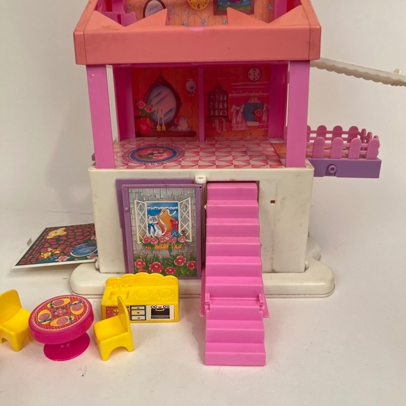 1984‎ Sweet Secrets Galoob Jewelry Box Doll House & Accessories With Box - Picture 8 of 16
